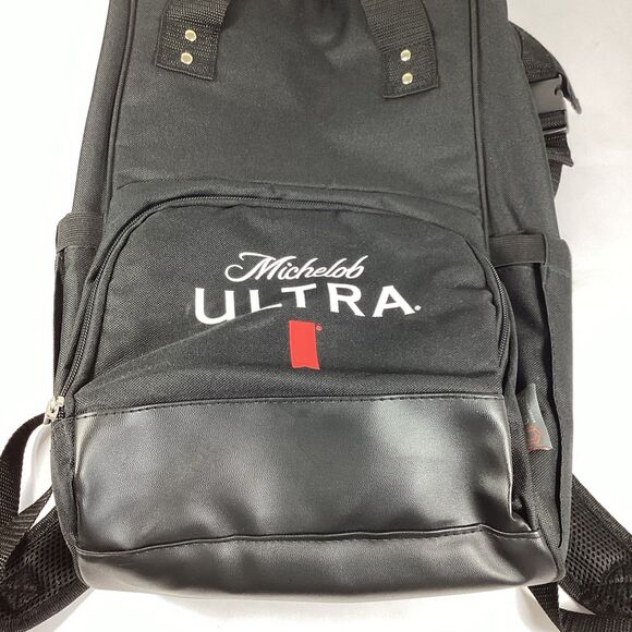 Oniva Michelob Ultra Backpack Cooler Insulated Bottle Opener Golf Set Can Coozie - Picture 2 of 16